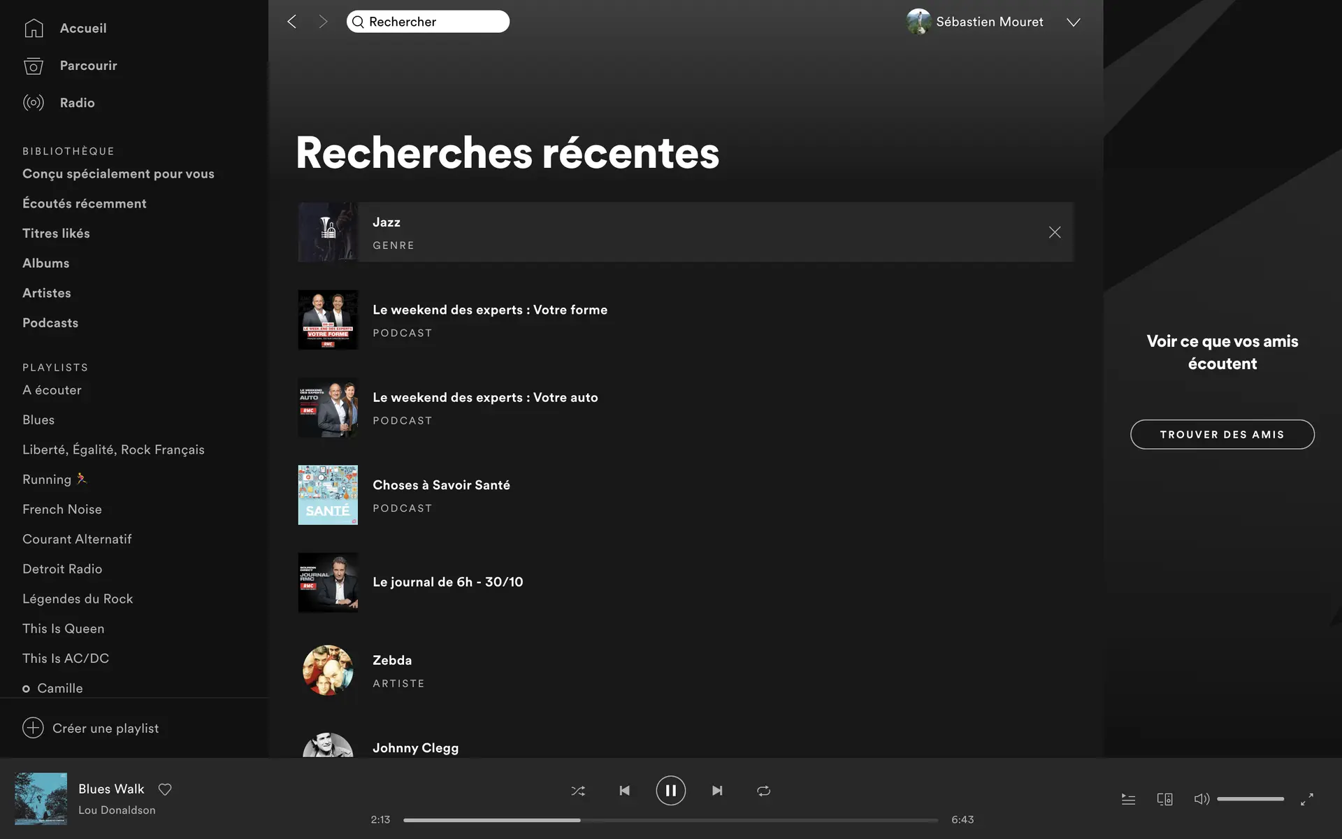 Pas bête de mélanger musique et podcast Spotify 😉